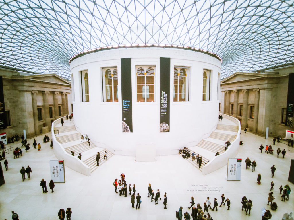 British museum als smartphone fotografie onderwerp