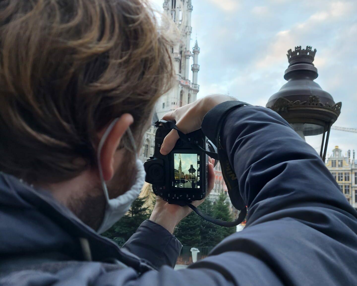Fotograaf op stap in Brussel