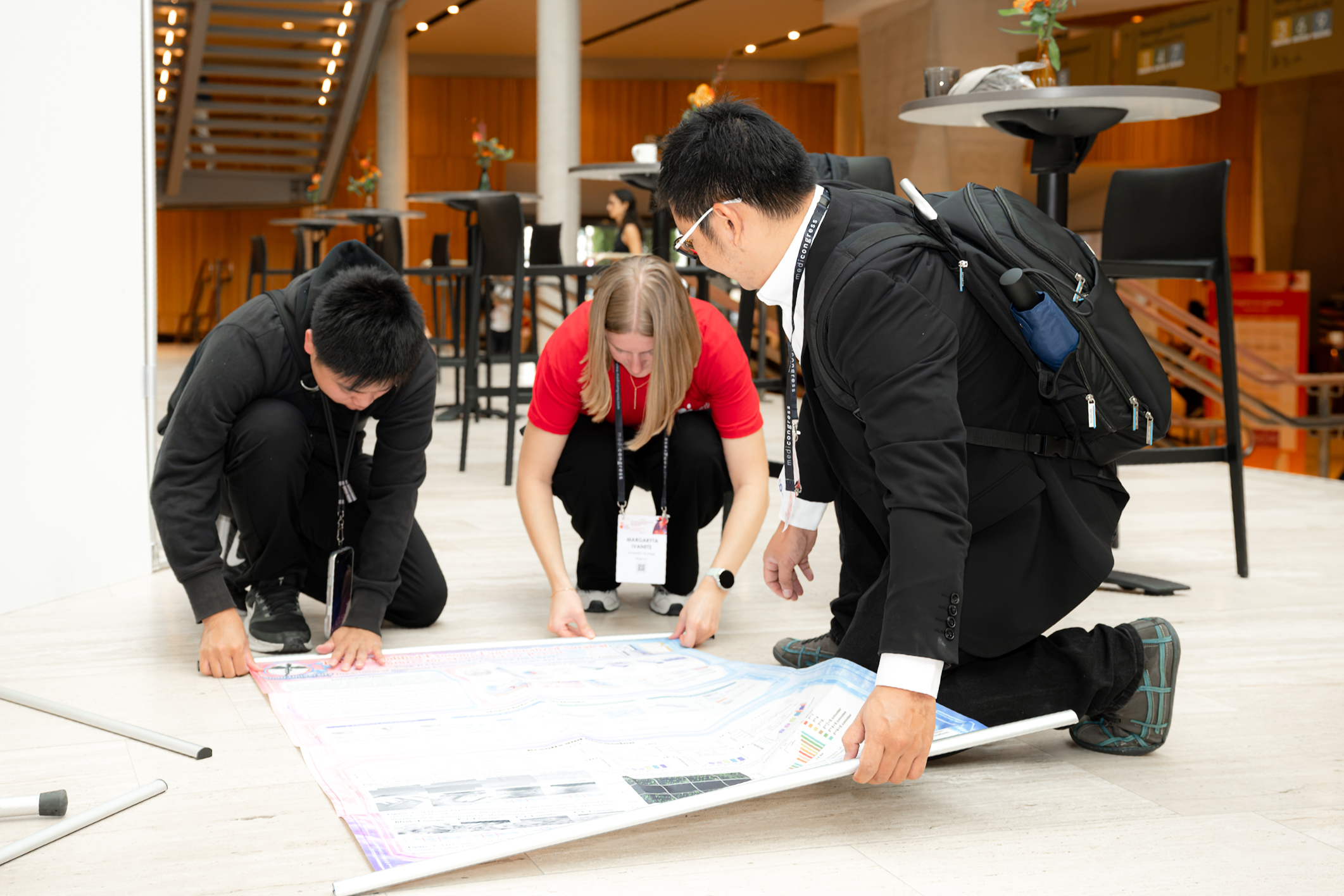 build up of poster session
