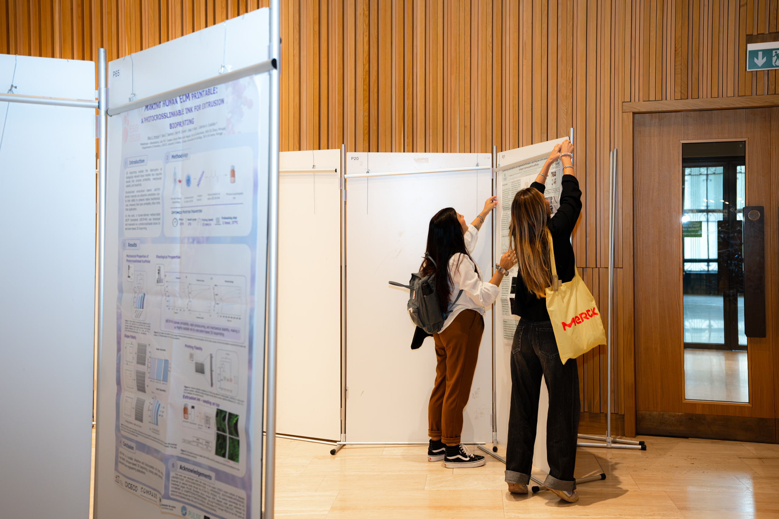 build up of poster session