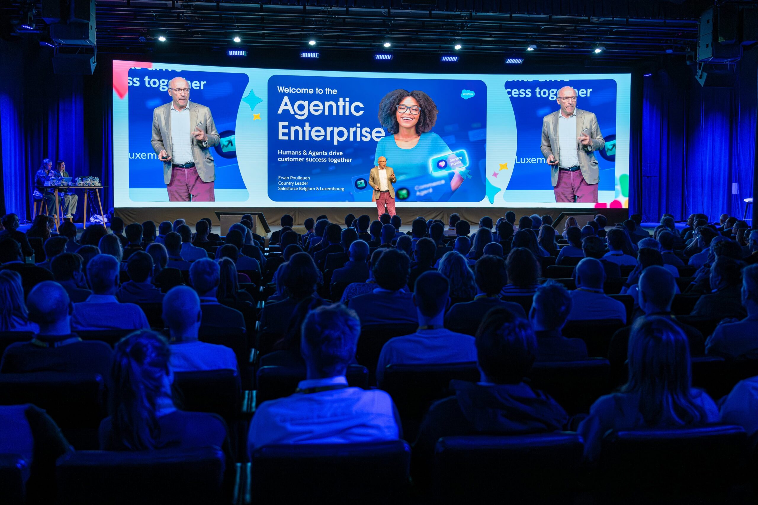 eventfotograaf op congres in brussel
