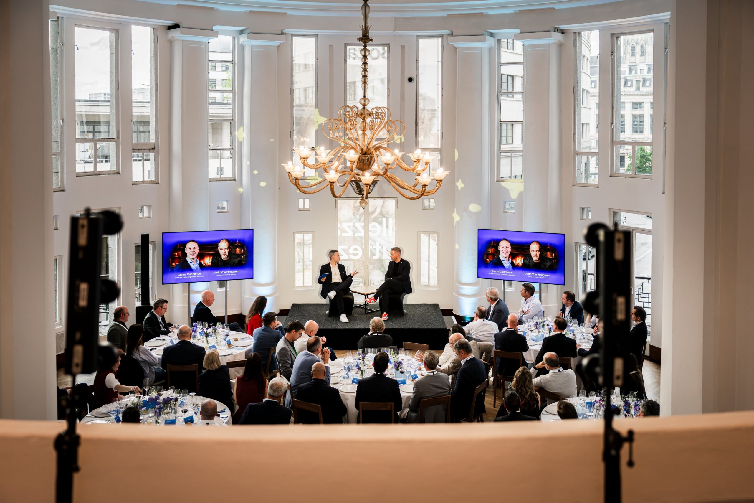 overzicht dinner in bozar brussel