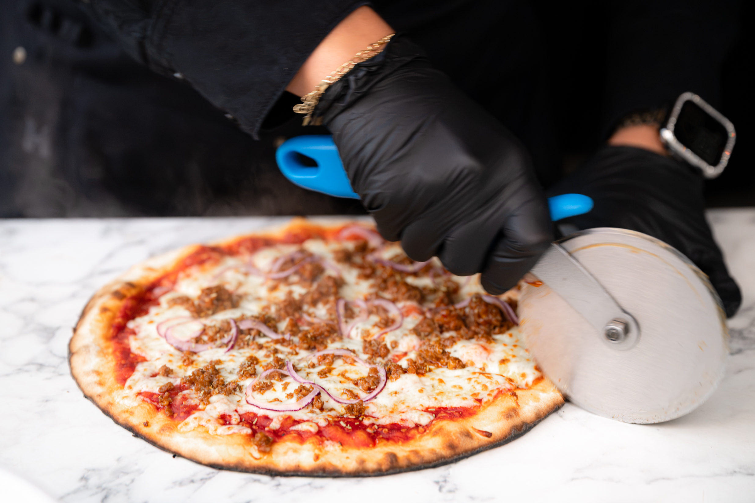 pizza during the ysf's night out
