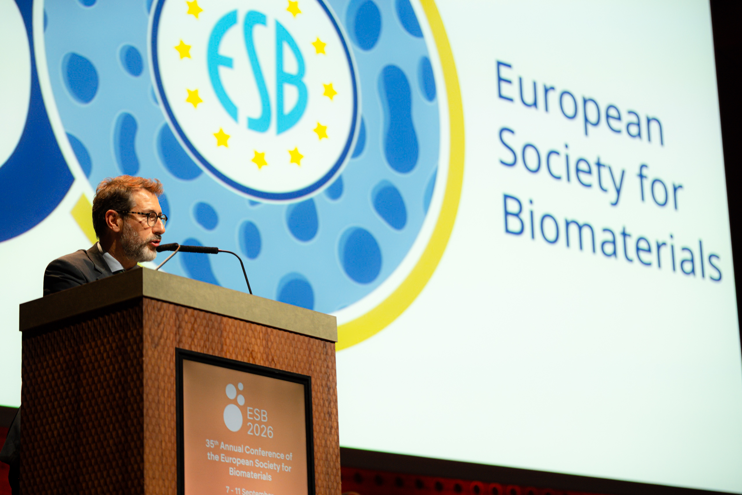 prof. nicholas dunne speaking at esb2026