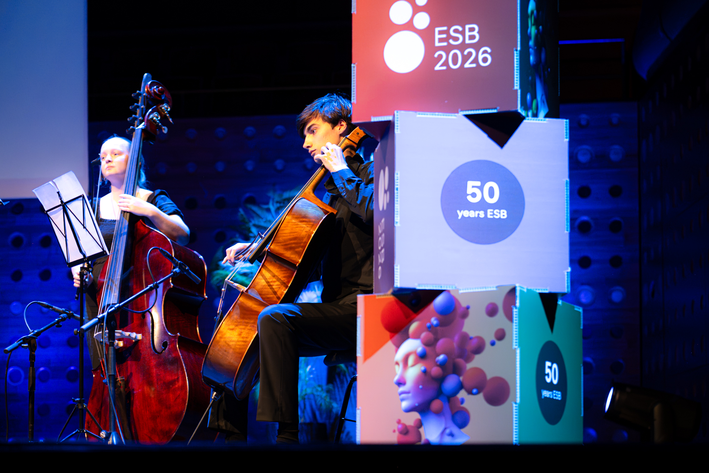 string quintet during opening ceremony of esb 2026