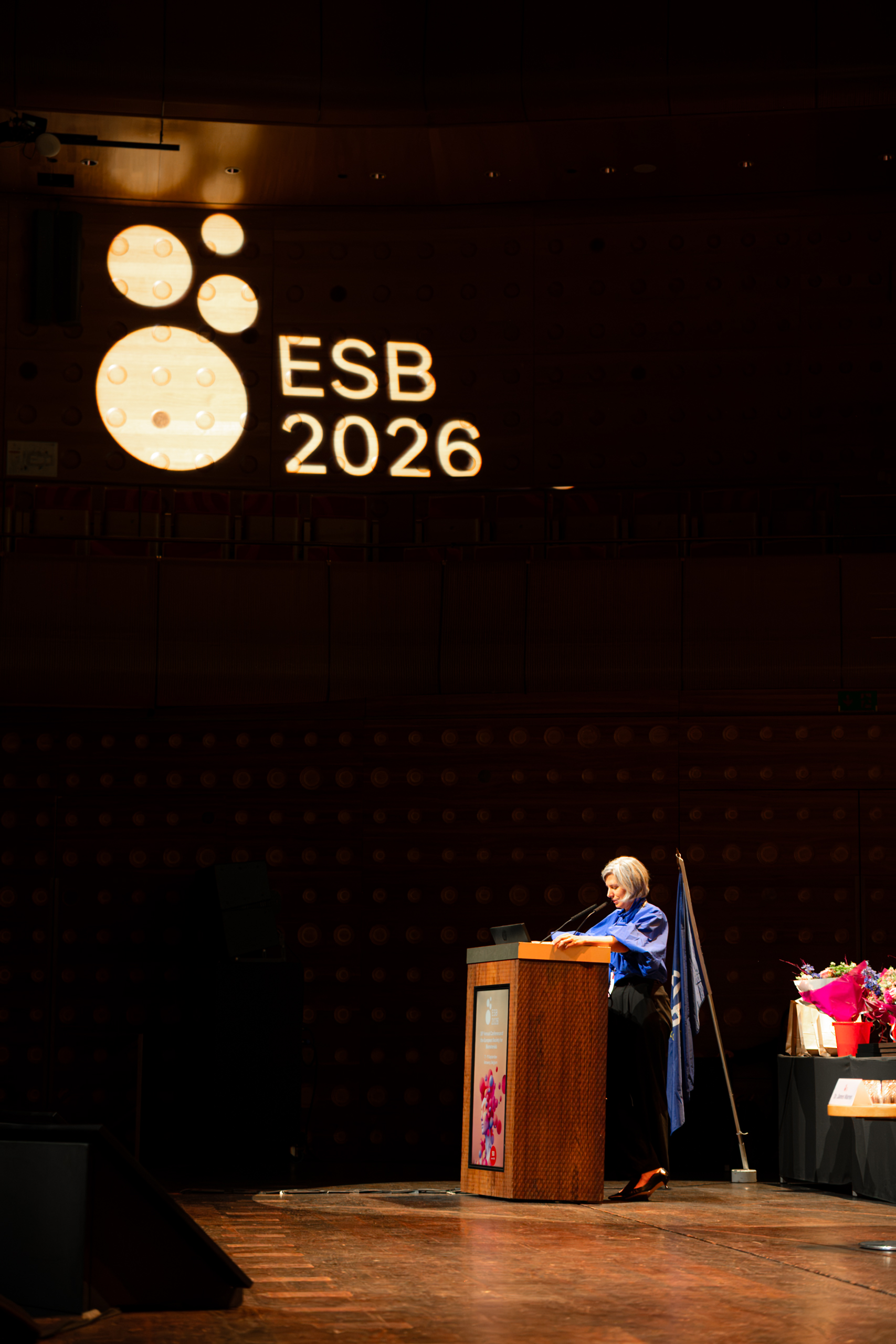 veerle bloemen presenting at esb 2026